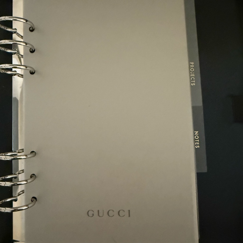 Guccissima Zip Around Large Agenda Organizer Planner GM size - Picture 2 of 9